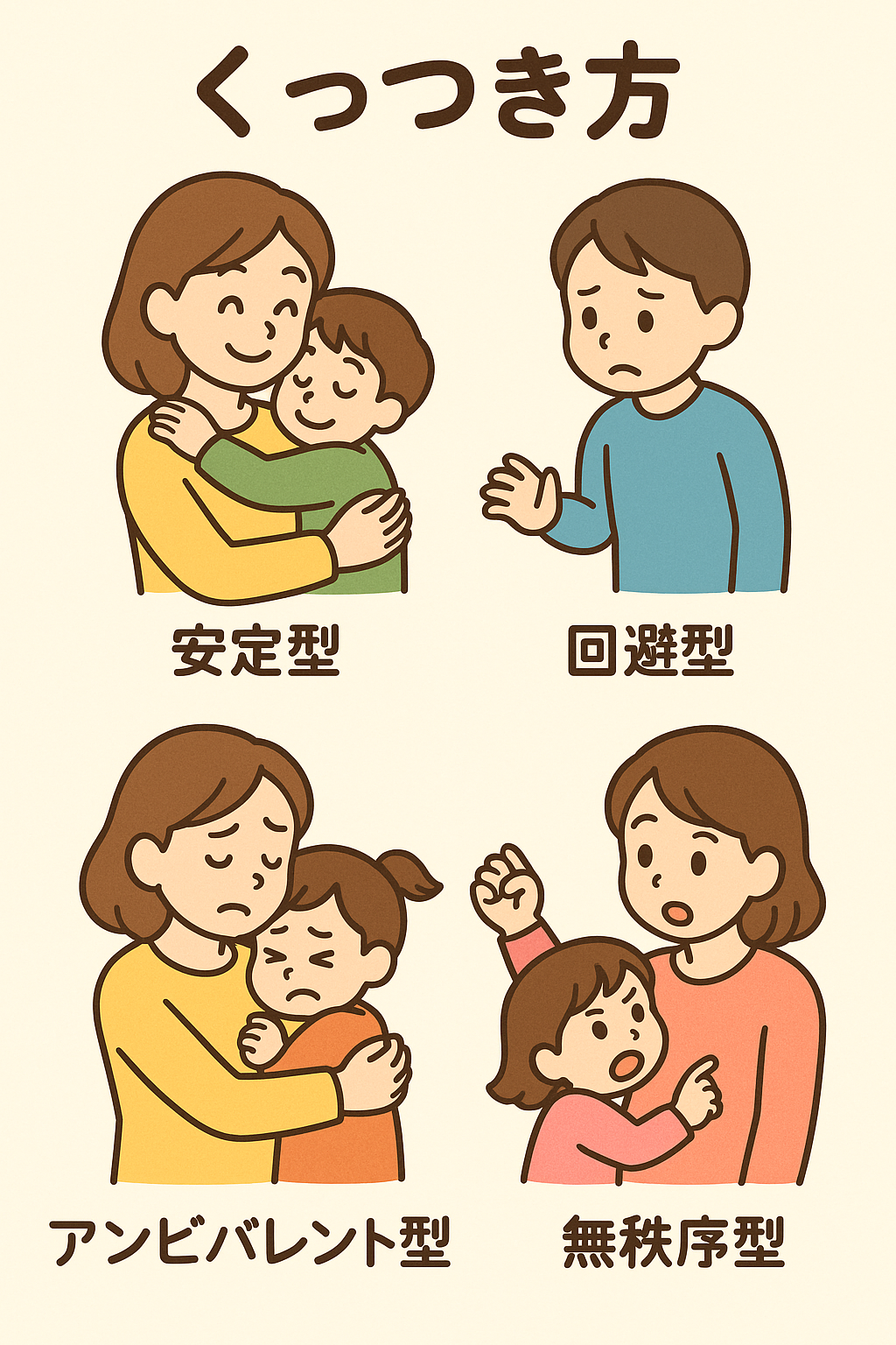 アタッチメントの“気持ちのくっつき方”とは？