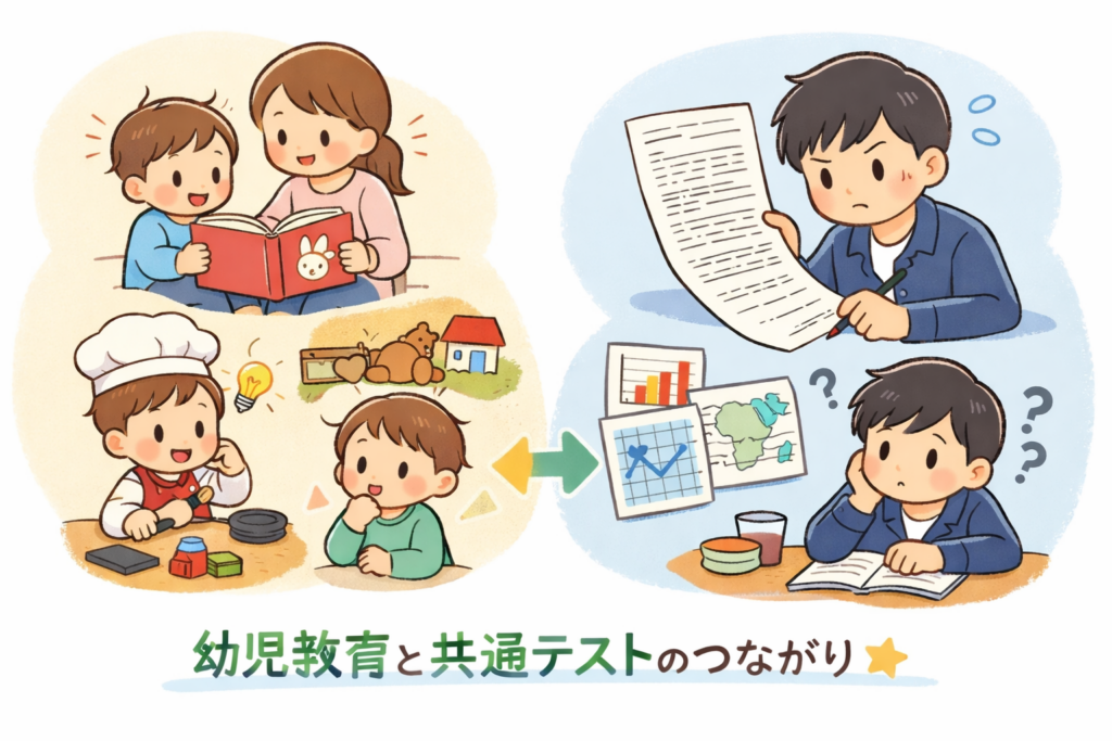 暗記では解けない時代の試験と、幼児教育の意外な共通点