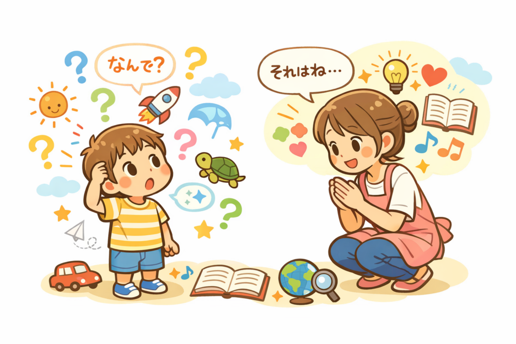 【保存版】子どもの「なんで？」は成長のサイン