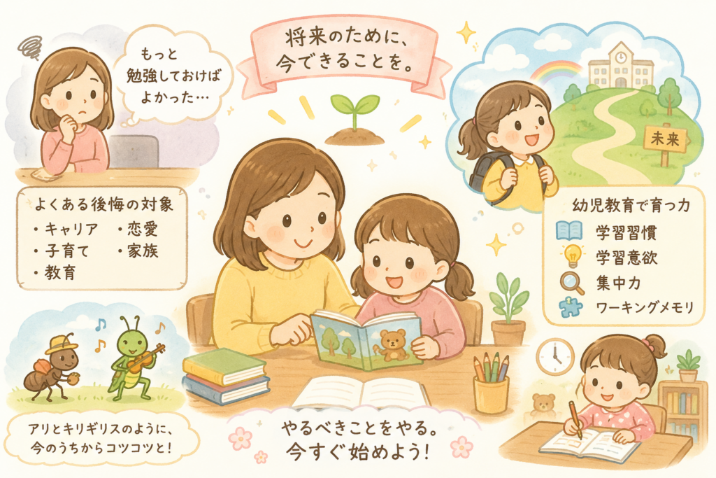 「もっと早く始めればよかった」と後悔する前に